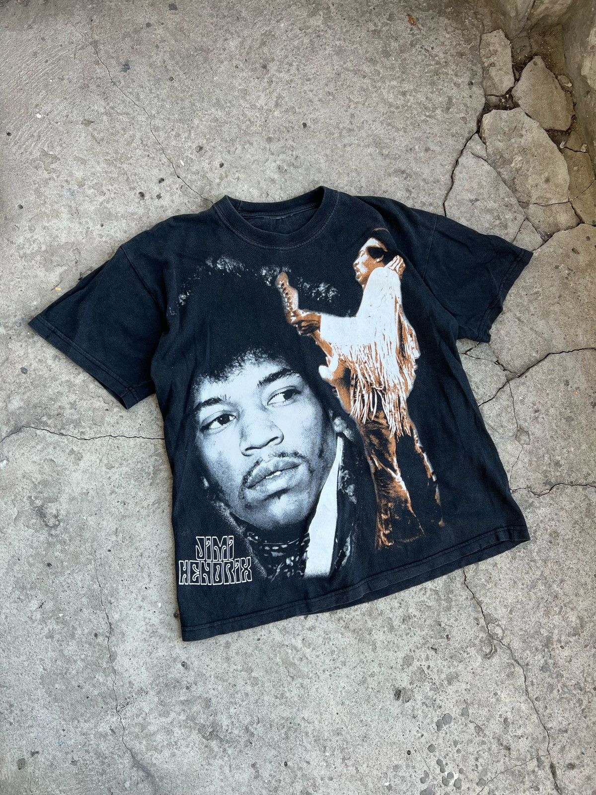 Vintage 90s Jimi Hendrix Young Tee band tShirt