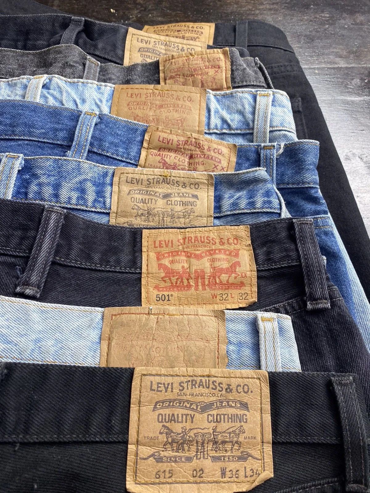 Levi's Reworked patchwork Levis custom hat cap rare y2k Size ONE SIZE - 9 Thumbnail