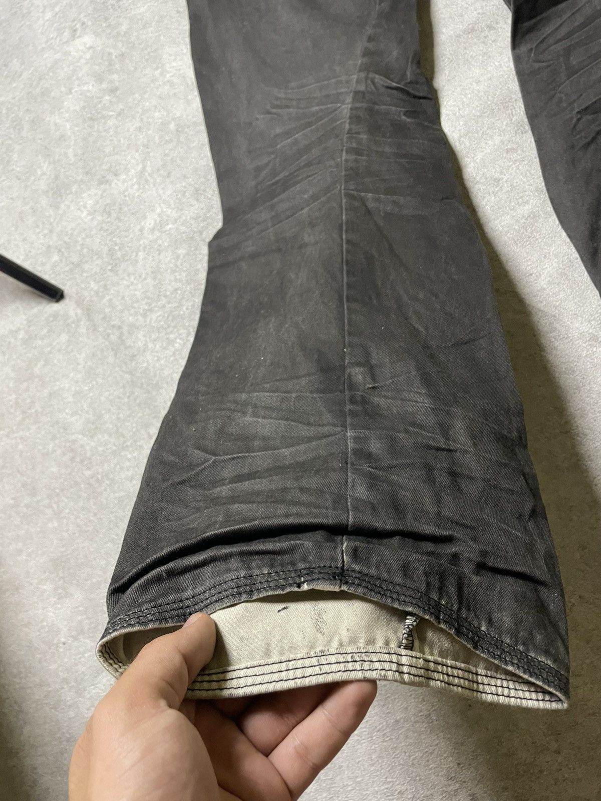 Allsaints Skull Allsaints Rick Owens Style Drop Crotch Jeans Size US 32 / EU 48 - 19 Thumbnail