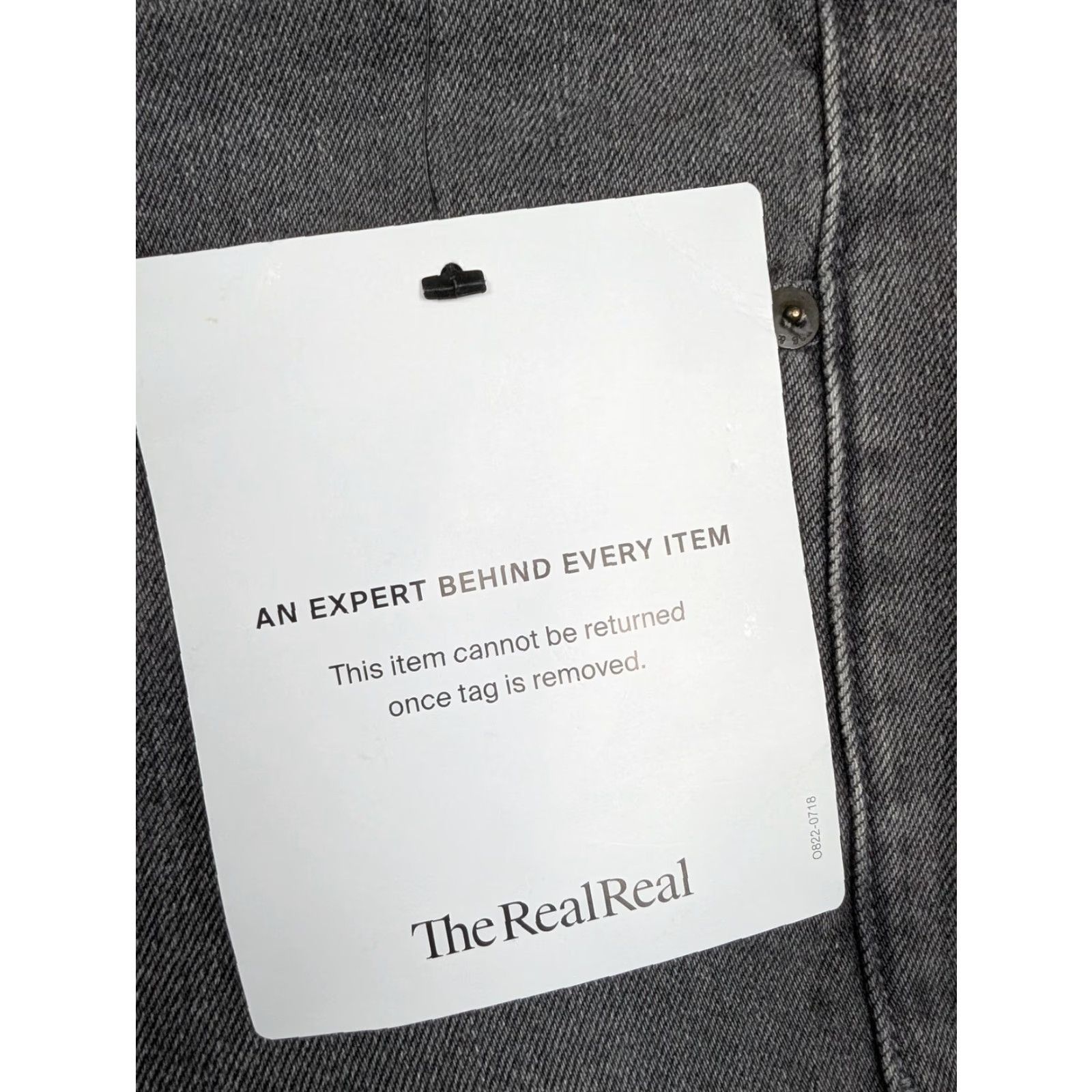 Rag & Bone Rag & Bone Jeans Mens 31 Gray Fit 1 Extra Slim Standard Issue Button Fly USA Jeans Size US 31 - 4 Thumbnail