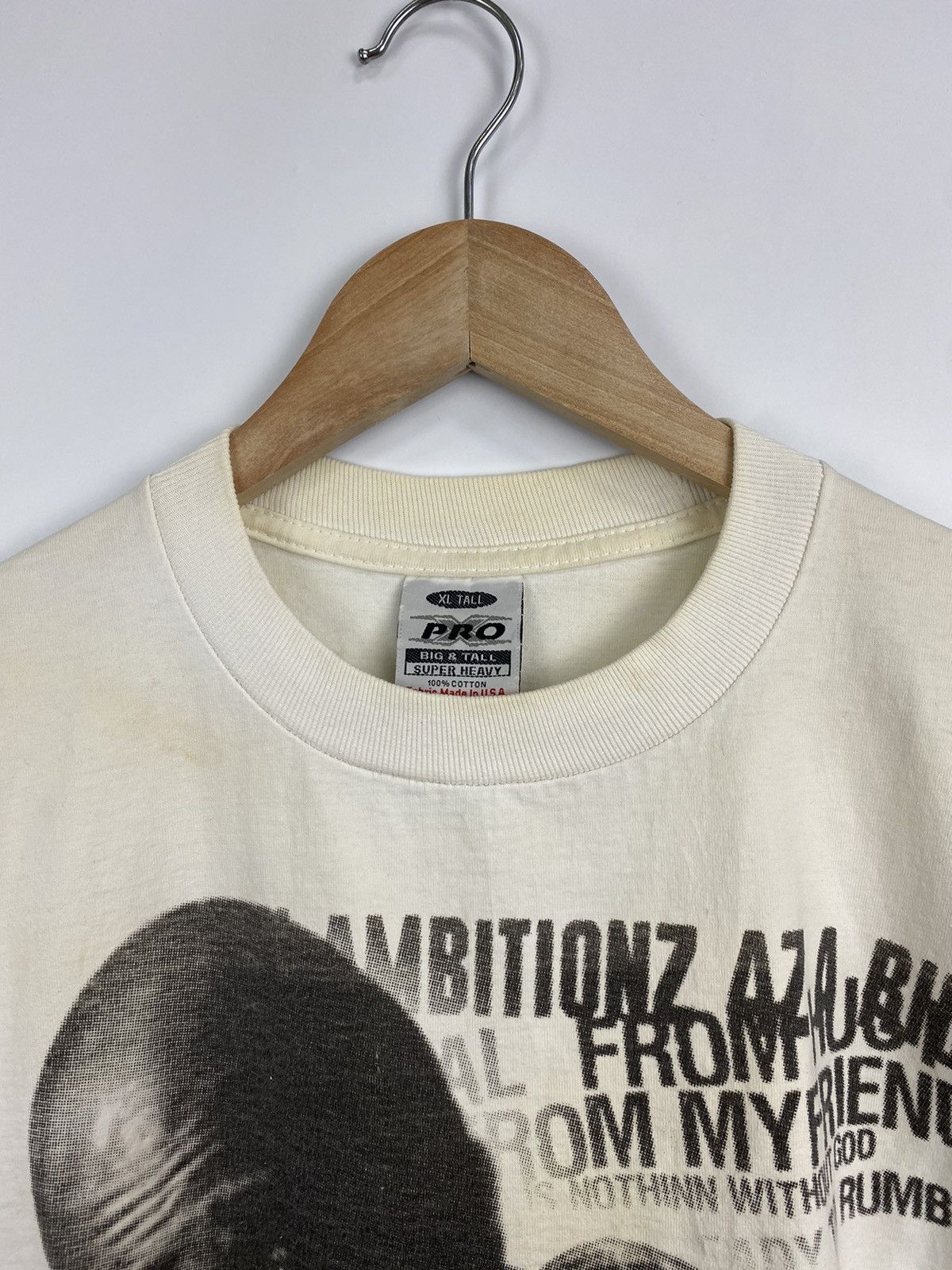 Band Tees × Rap Tees 🇺🇸 Vintage 90s Tupac Shakur Rap Makaveli T-Shirt retro Size US XL / EU 56 / 4 - 12 Thumbnail