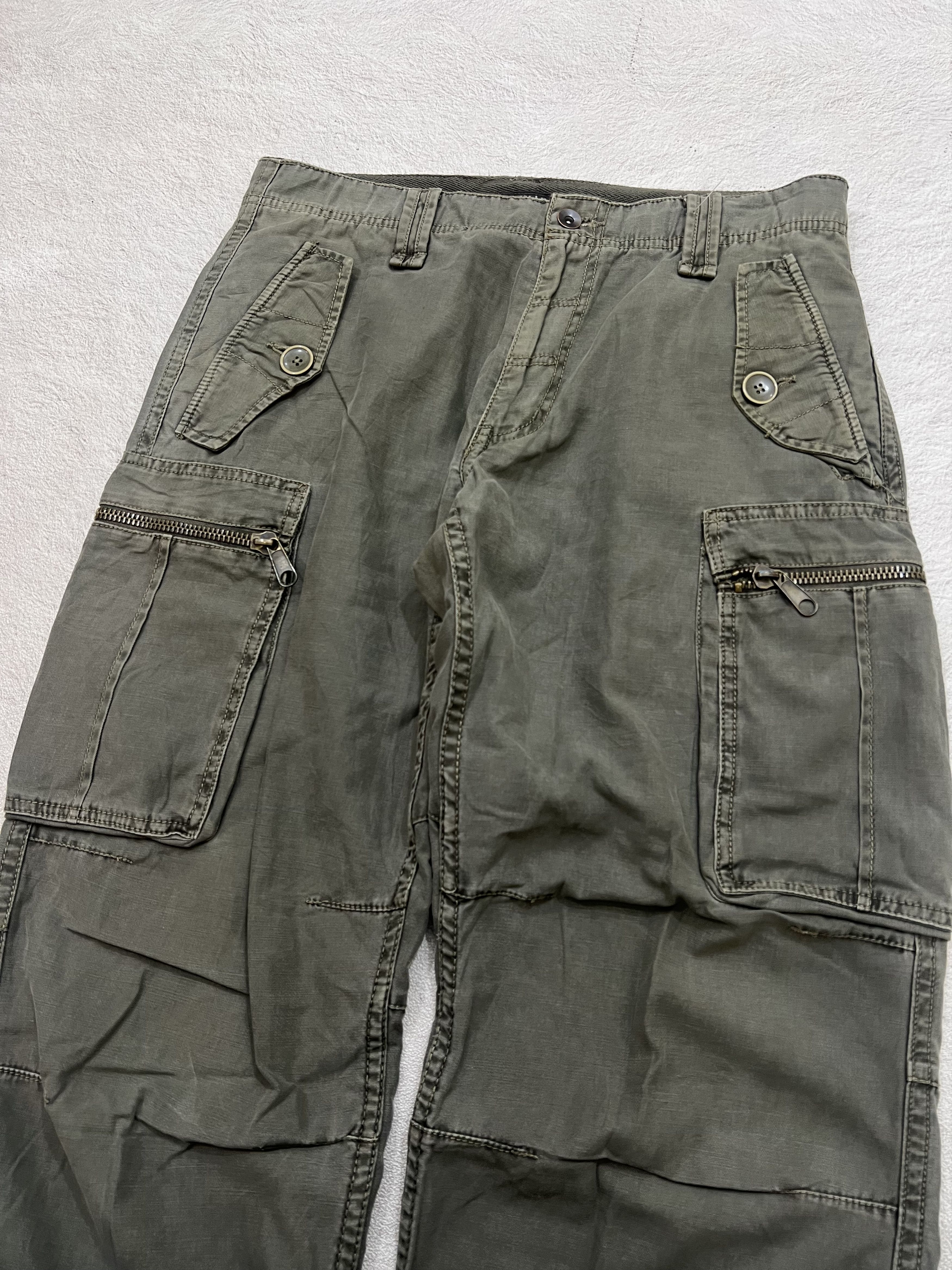 Japanese Brand 2000s Hysteric Tornado Y's Junya Cargo y2k Lgb Ifsix Size US 32 / EU 48 - 4 Thumbnail