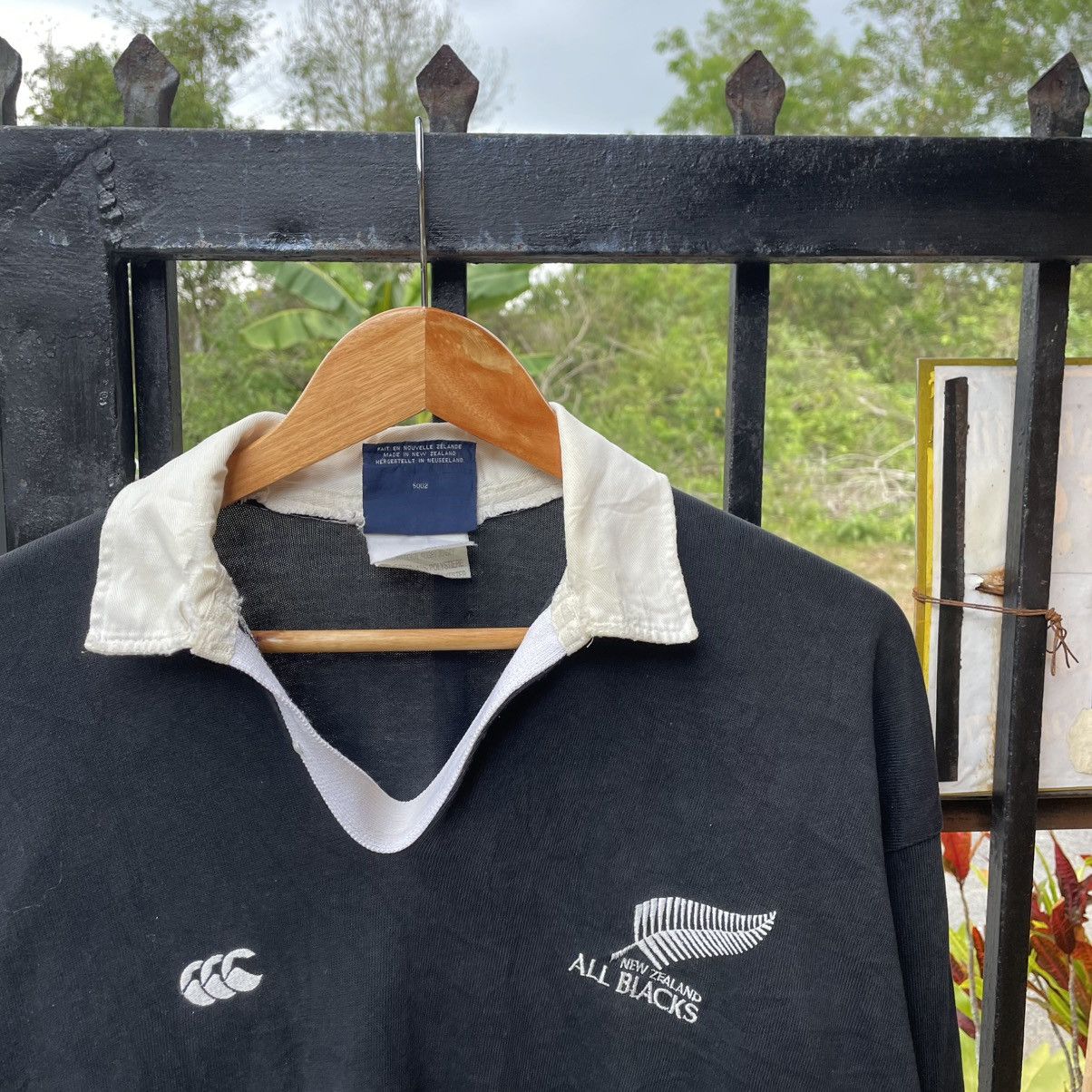 Canterbury of New Zealand 🔥Vintage Canterbury New Zealand All Blacks Rugby Shirts Size US L / EU 52-54 / 3 - 6 Thumbnail