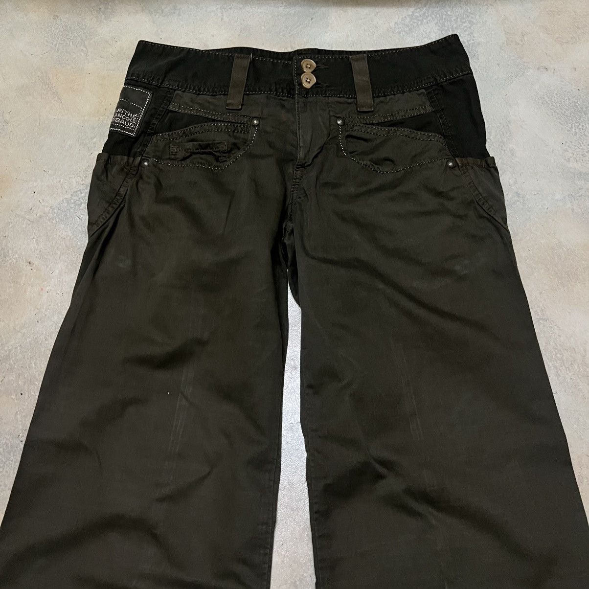 Marithe + Francois Girbaud Marithe Francois Girbaud MFG Bootcut Flare Pants Size 30" / US 8 / IT 44 - 3 Thumbnail