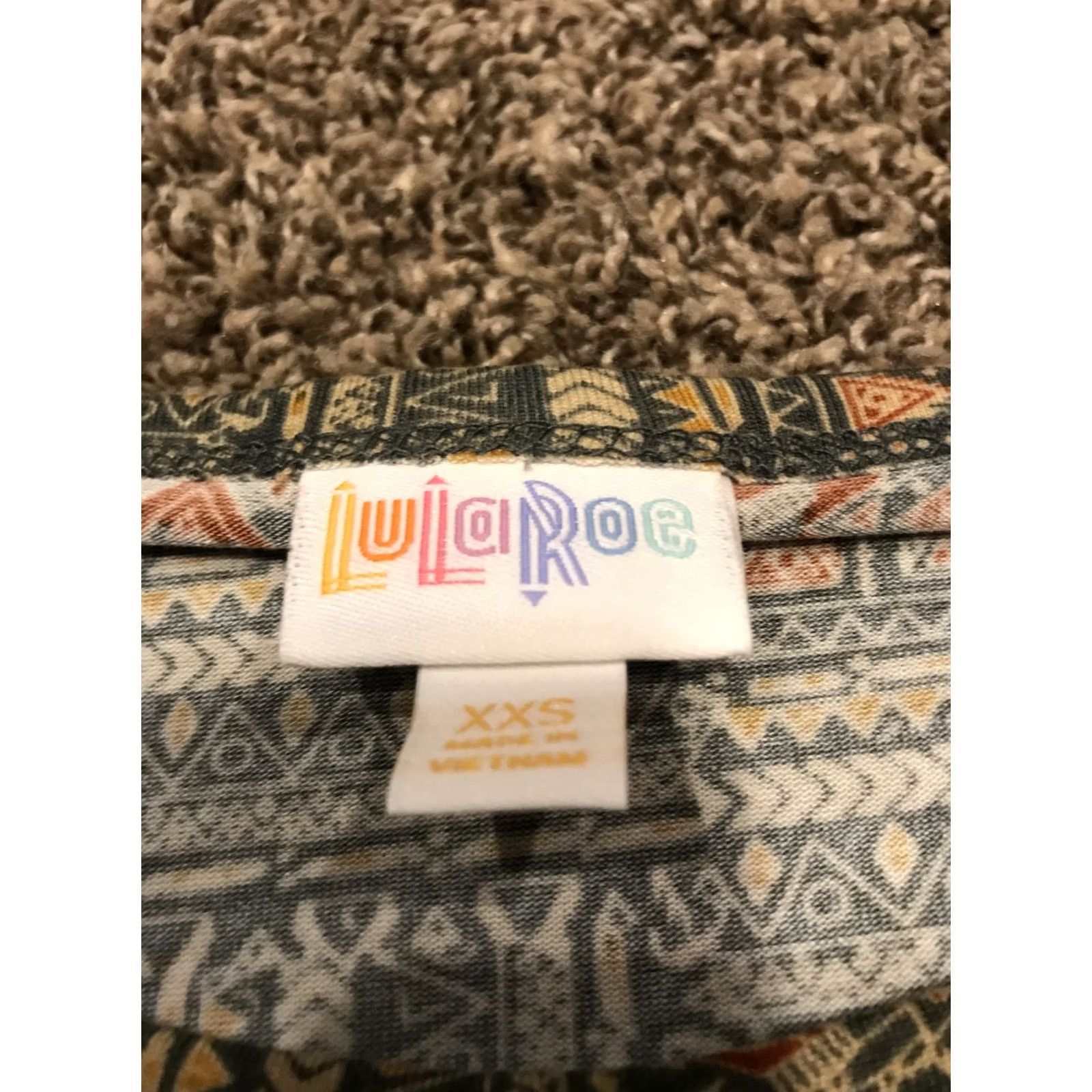 Vintage LuLaRoe julia xxs stretch dress polyester nwt a23 Size XXS / US 00 / IT 34 - 2 Thumbnail