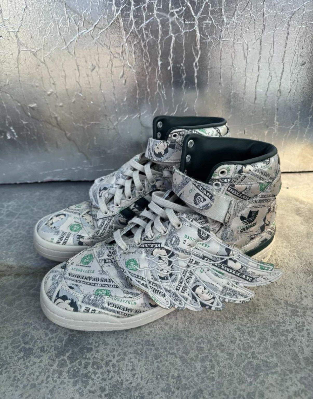 Adidas × Jeremy Scott Jeremy Scott Adidas Wings Money High Top 