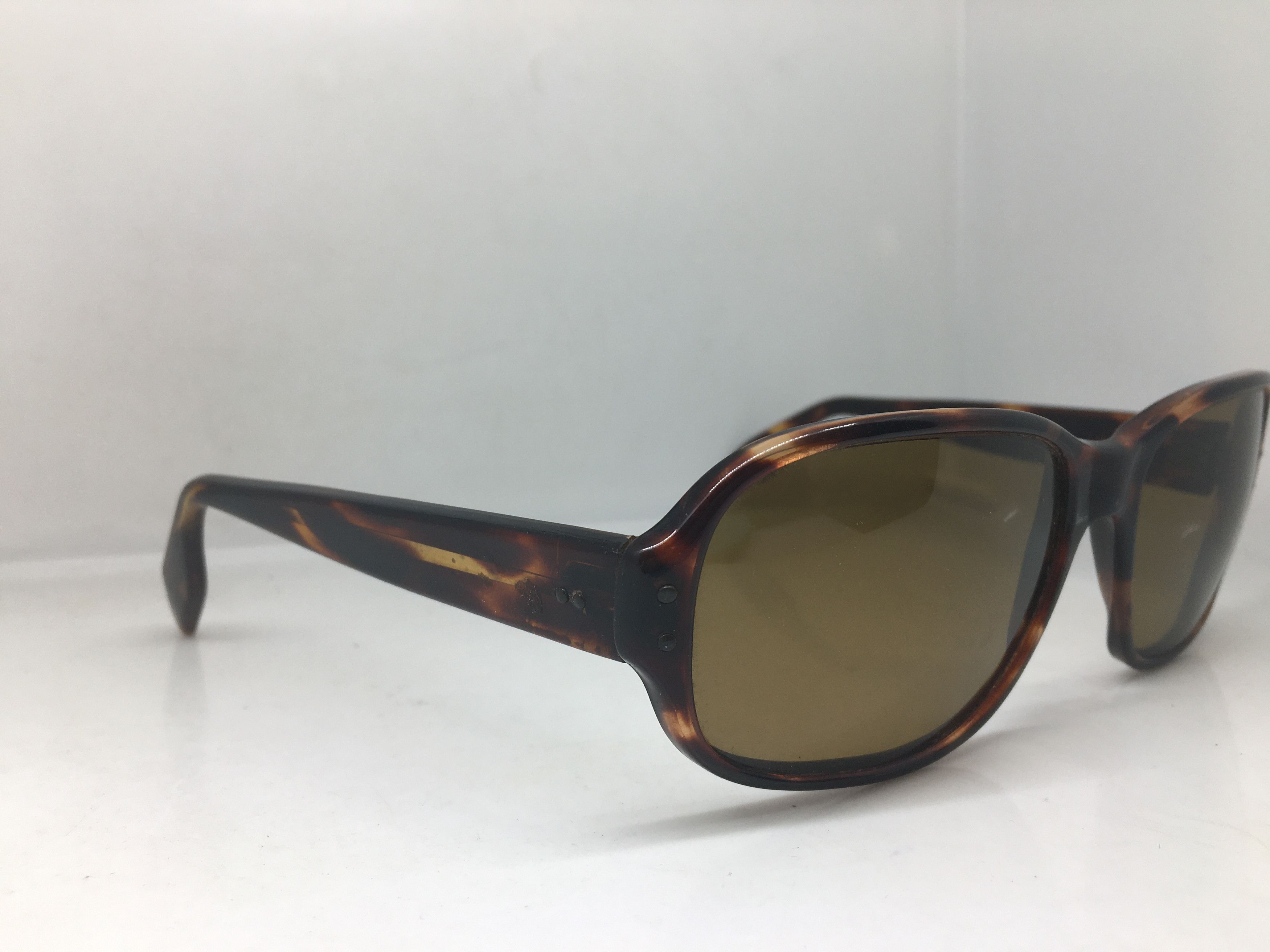 Vintage Vintage 70s Tortoise ROCKABILLY Sunglasses Frame Glass Lens Size ONE SIZE - 2 Thumbnail