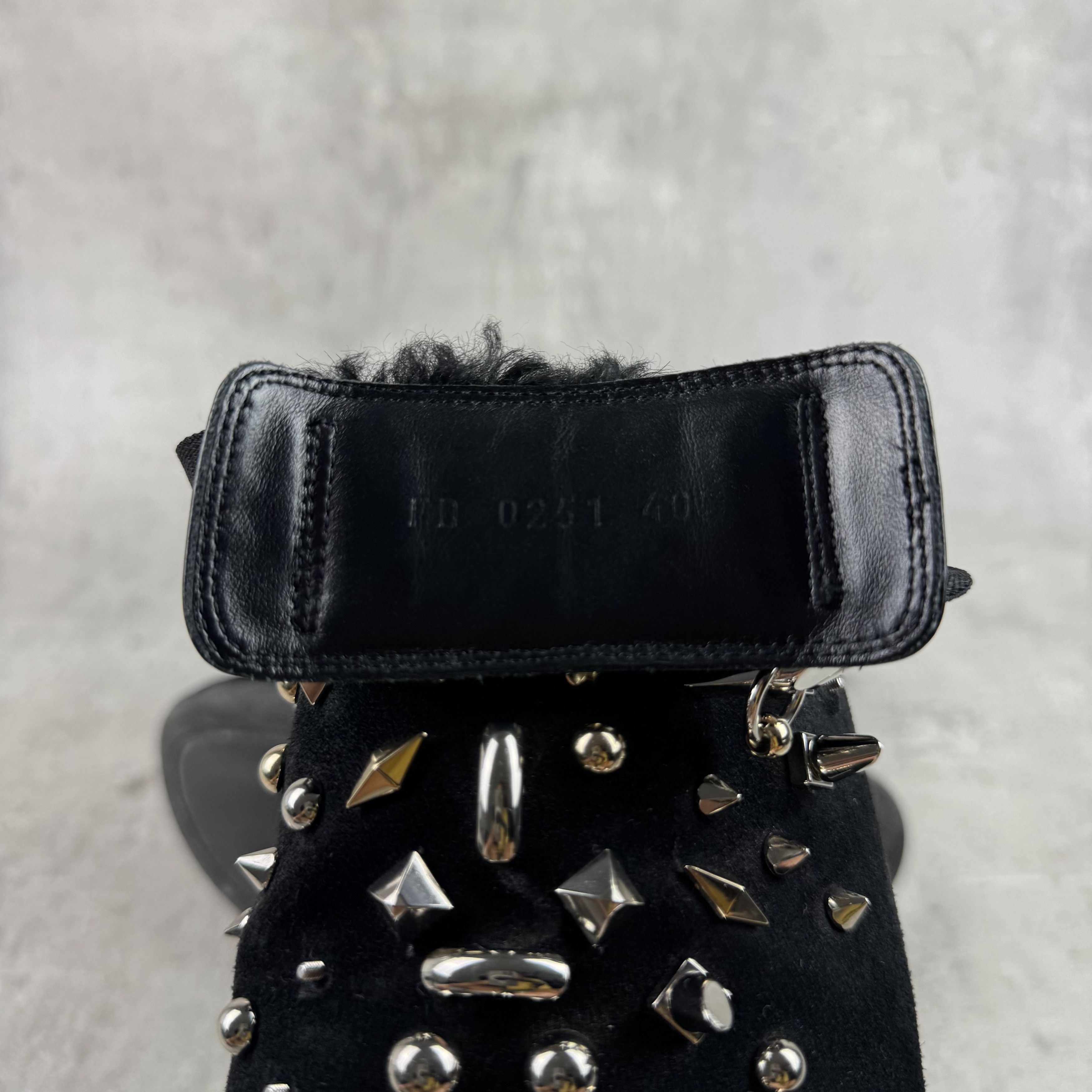 Givenchy GIVENCHY Marshmallow Spiked Shearling Slingback Clogs Mules Size US 7 / EU 40 - 11 Thumbnail