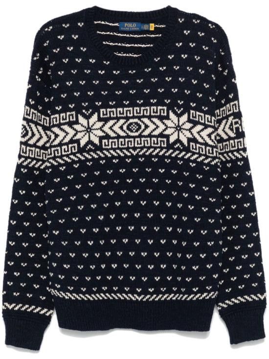 Ralph Lauren RALPH LAUREN Men Sweater 710949304 001 Blue Size US XL / EU 56 / 4 - 1 Thumbnail