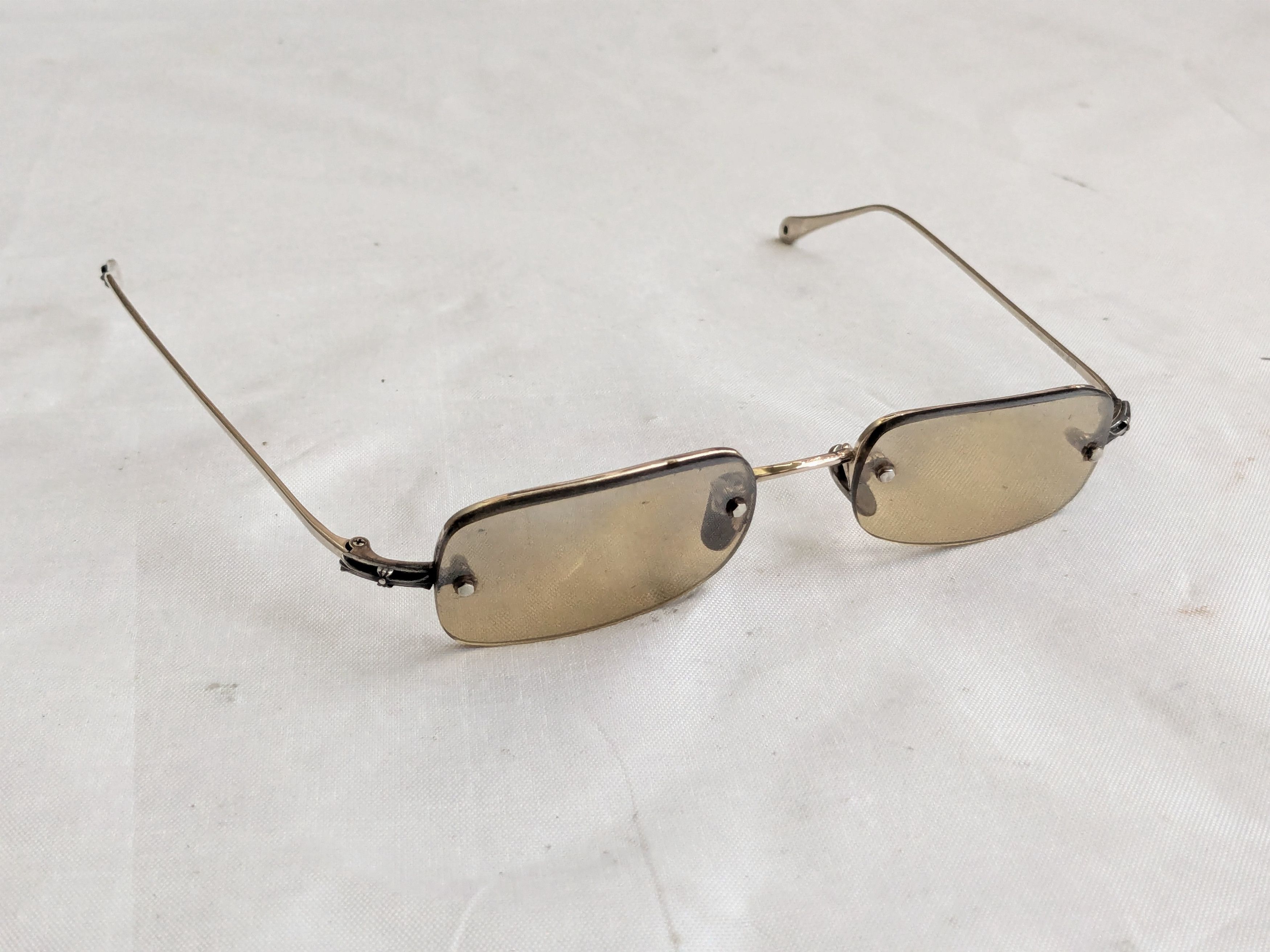 Chrome Hearts Chrome Hearts Sid Sunglasses Brown Aviator Sterling Size ONE SIZE - 2 Thumbnail