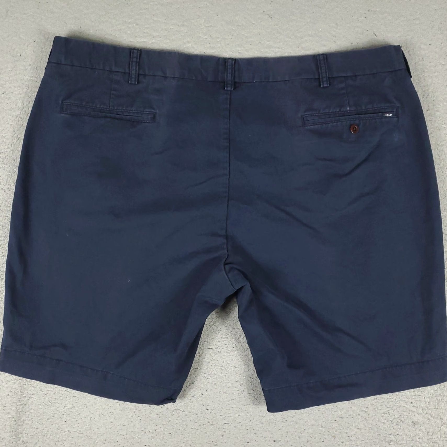 Ralph Lauren VINTAGE Ralph Lauren Shorts Men's Size 42 Flat Front Chino Casual Blue Widths Size US 42 / EU 58 - 7 Thumbnail