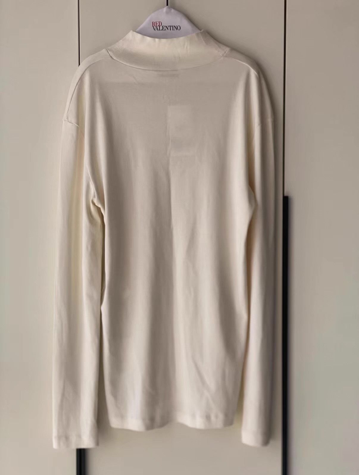 Lemaire Lemaire 24SS Almond White Cotton Turtleneck Sweater Ｑ23 Size US S / EU 44-46 / 1 - 3 Thumbnail