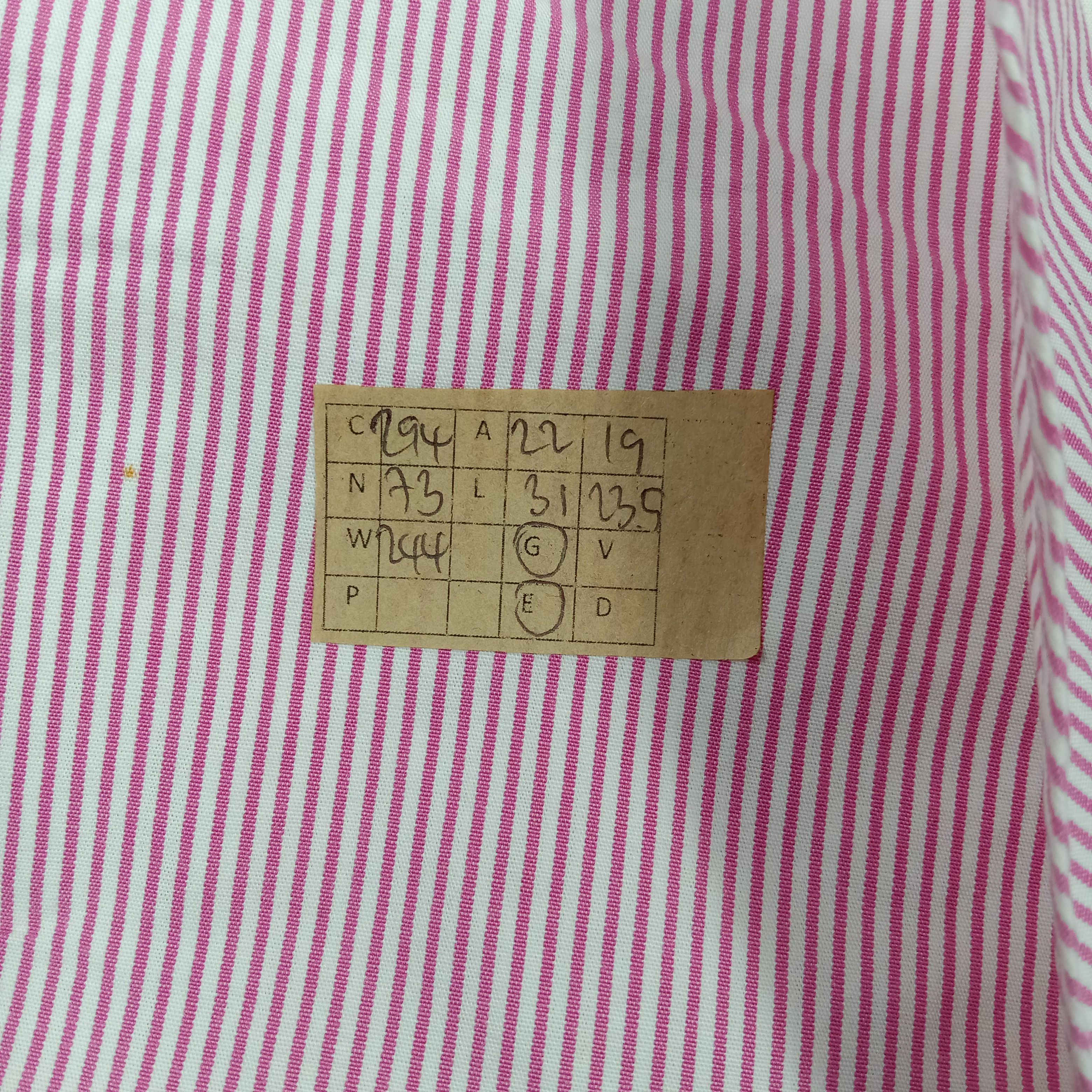 Issey Miyake Issey Miyake Japanese Designer Striped Shirt C294N73 Size US M / EU 48-50 / 2 - 9 Thumbnail