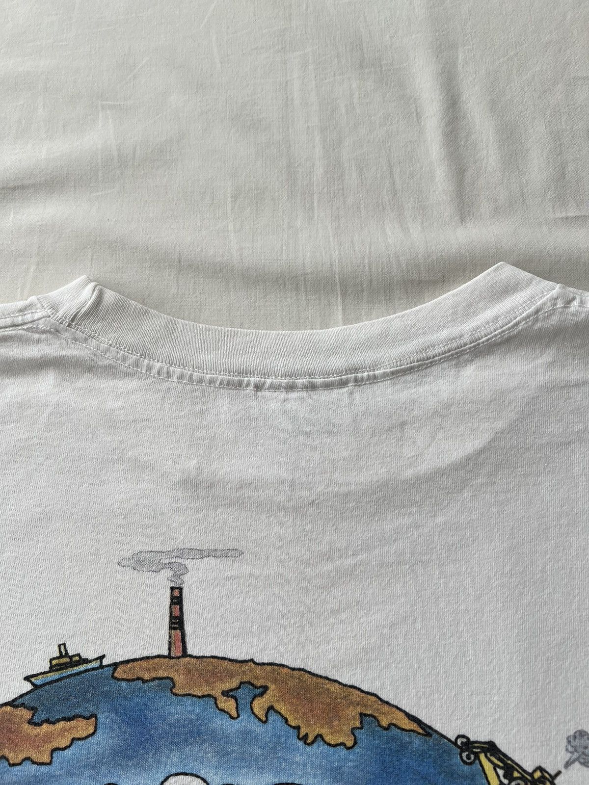 Hard Rock Cafe Vintage 1994 Hard Rock Cafe Don Henley Eagles Earth Art Tee Size US XL / EU 56 / 4 - 16 Thumbnail