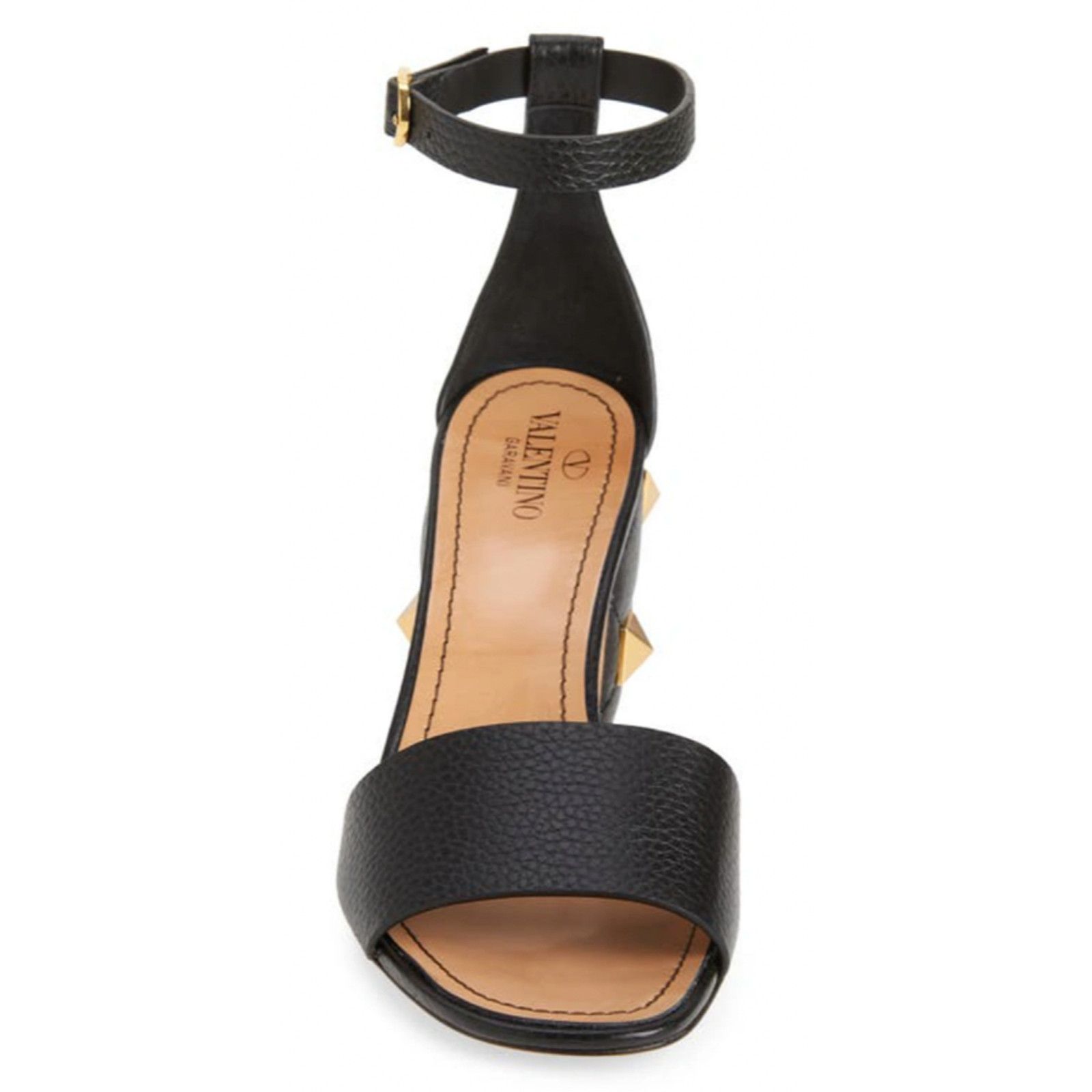 Valentino Rockstud Roman Stud Ankle Strap Sandal Block Heel Pump 42 Size US 12 / IT 42 - 6 Thumbnail