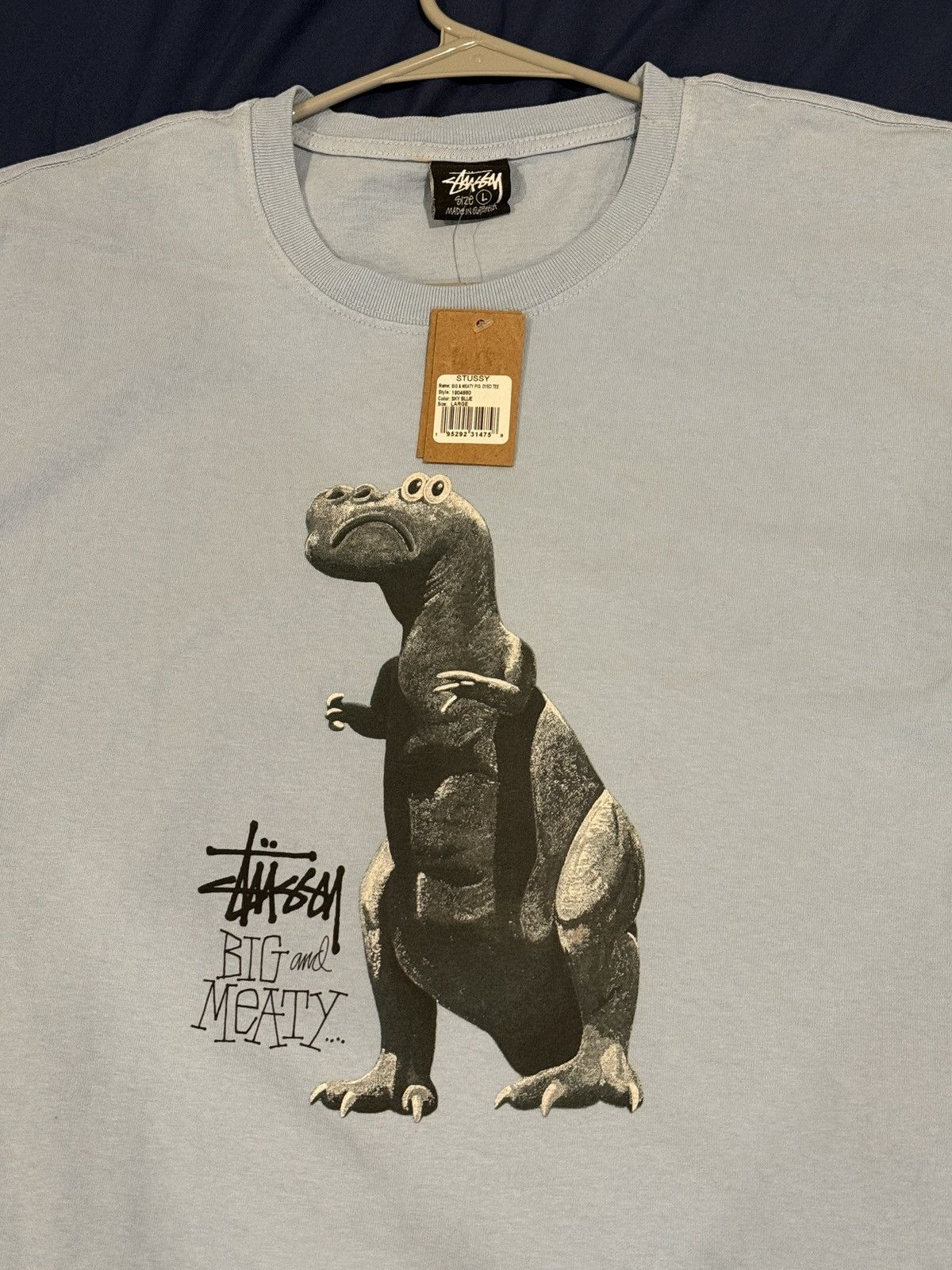 Stussy Stussy T-Rex T Shirt - L Size US L / EU 52-54 / 3 - 2 Thumbnail
