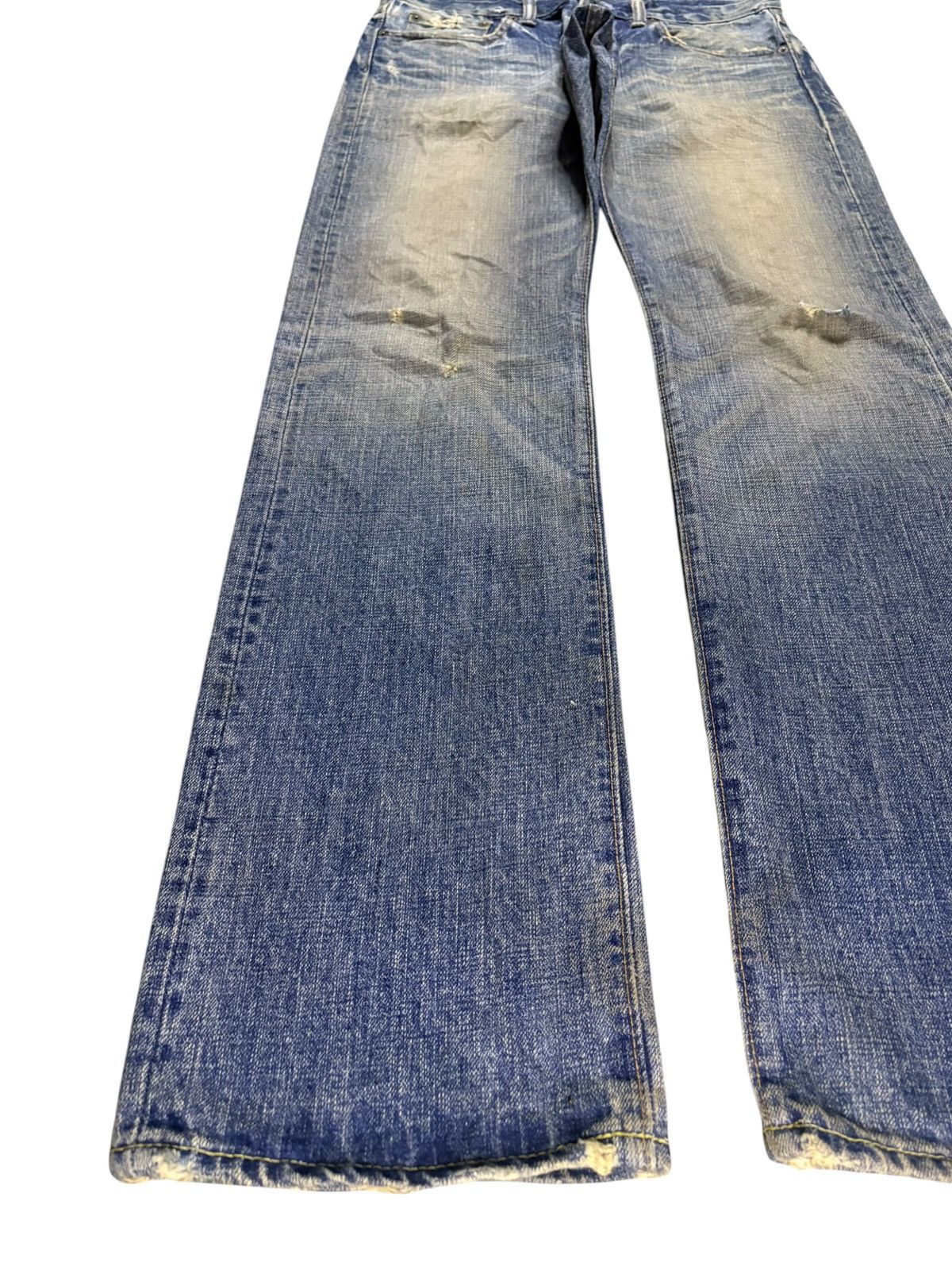 Eternal × Japanese Brand Vintage Japanese Eternal Mud Wash Distressed Loose Jeans Size US 28 / EU 44 - 6 Thumbnail
