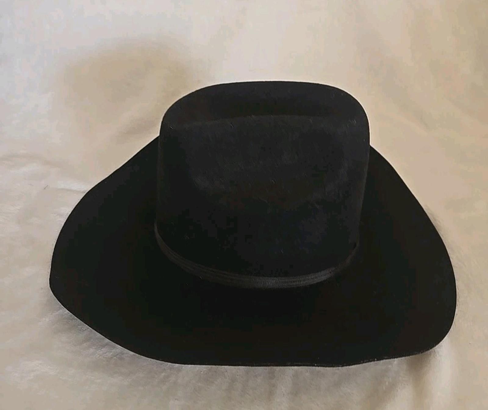 Other Vintage Car Lop Western Cowboy Hat Size 54 Leather Lining Size ONE SIZE - 7 Thumbnail