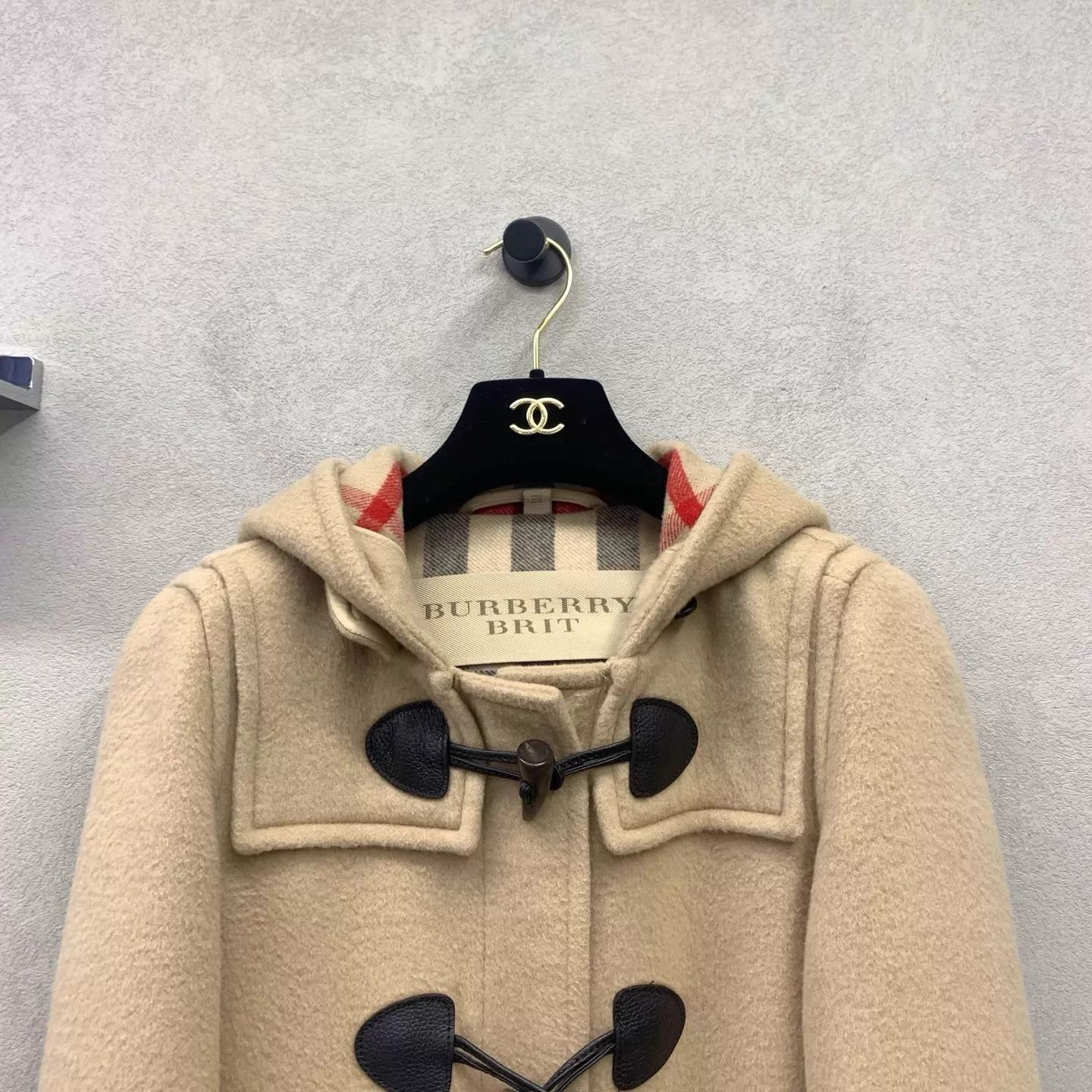 Burberry Burberry Camel Horn Button Coat Size 34 Size XS / US 0-2 / IT 36-38 - 4 Thumbnail