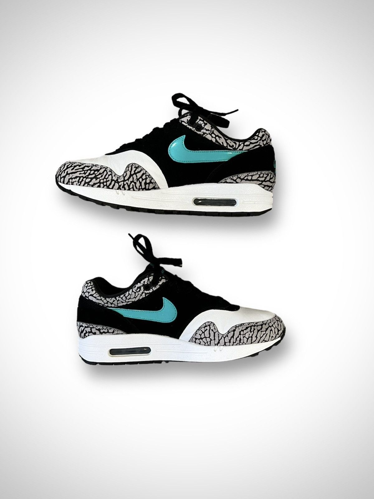 image of 2017 Nike Atmos Elephant Air Max 1 Shoes in White, Men's (Size 8)