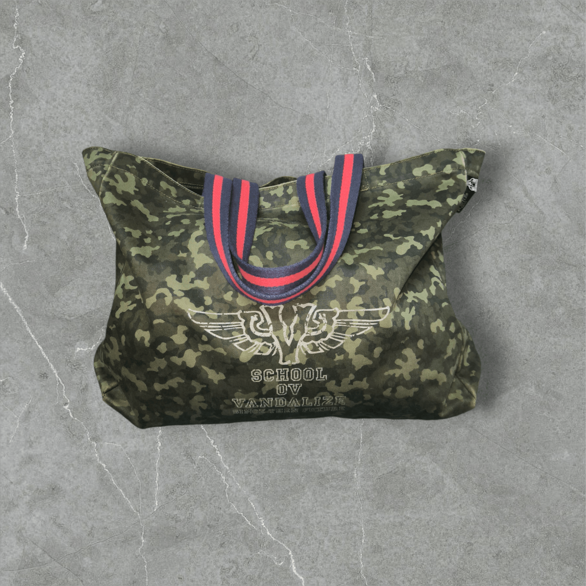 Japanese Brand × Porter × Vandalize Camouflage Large Tote Bag Size ONE SIZE - 3 Thumbnail