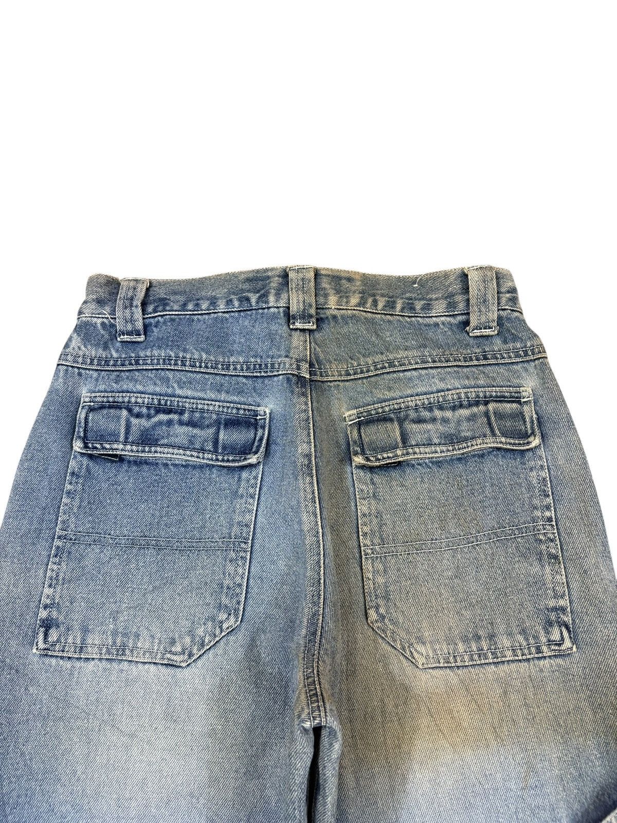 Other Vintage Japanese Double Knee Patches Carpenter Baggy Jeans Size US 26 / EU 42 - 8 Thumbnail