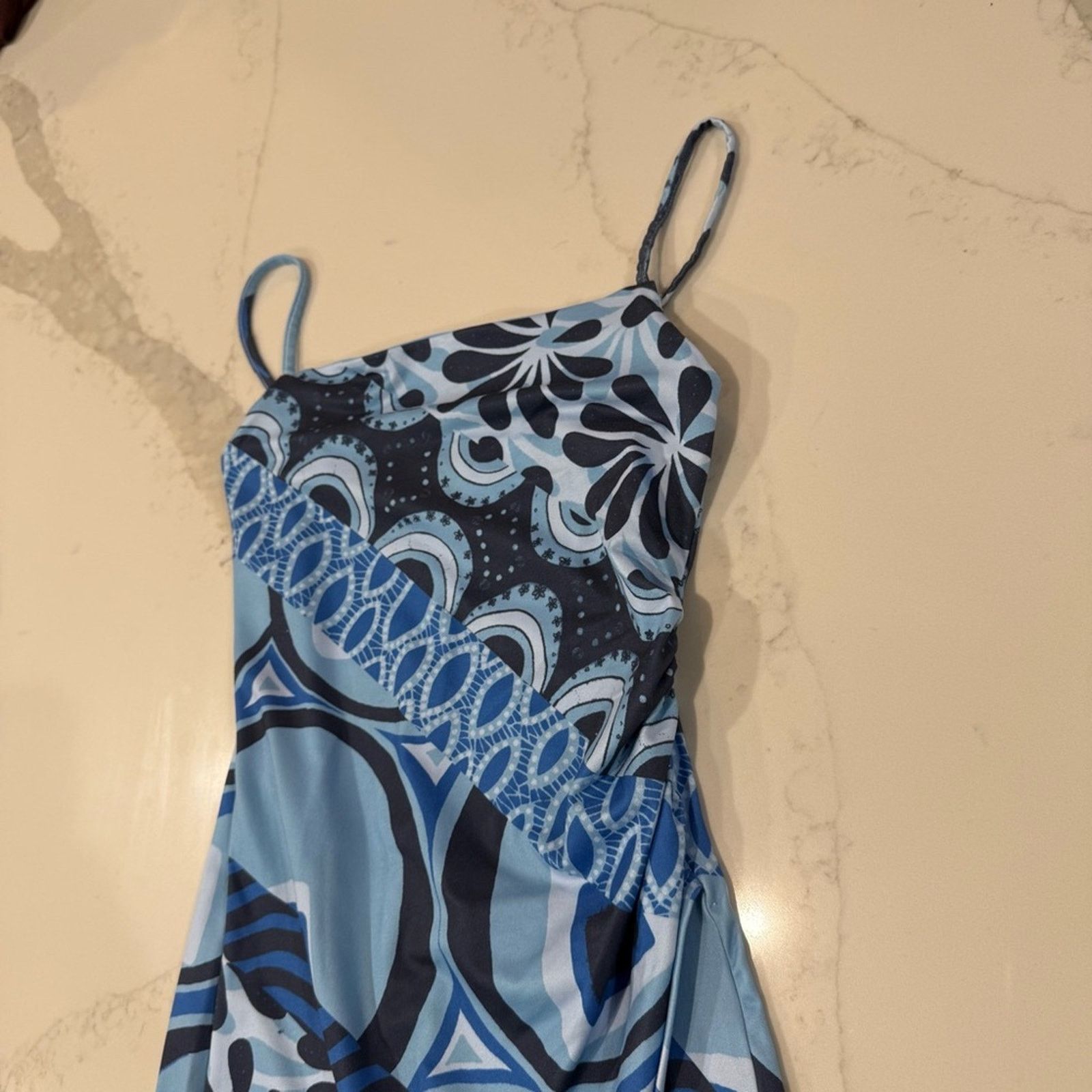 Urban Outfitters Urban Outfitters Solana Spliced SplitHem MidiDress Womens XS Size XS / US 0-2 / IT 36-38 - 8 Thumbnail