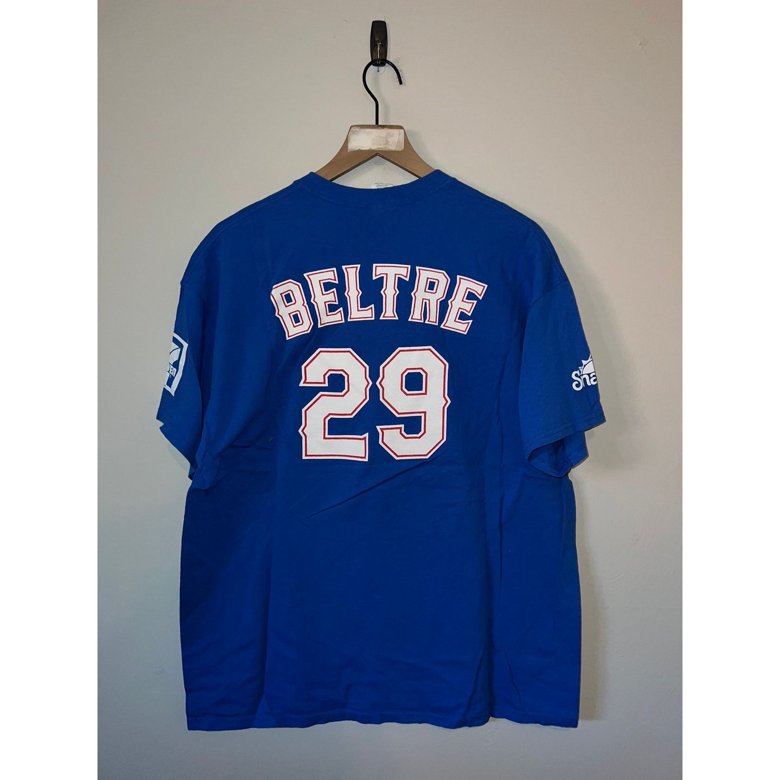 Gildan Y2K Texas Rangers Shirt MLB Beltre 400 Homerun Tee 2000s XL Size US XL / EU 56 / 4 - 5 Thumbnail