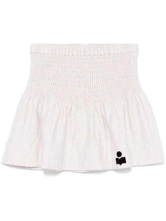 Isabel Marant Etoile ISABEL MARANT ETOILE Women Mid Skirts JU0146FC A1M07E 23EC Beige Size 28" / US 6 / IT 42 - 1 Thumbnail