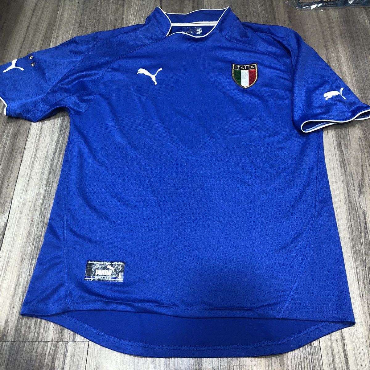 Puma Italy 04/05 home shirt Size US L / EU 52-54 / 3 - 1 Thumbnail