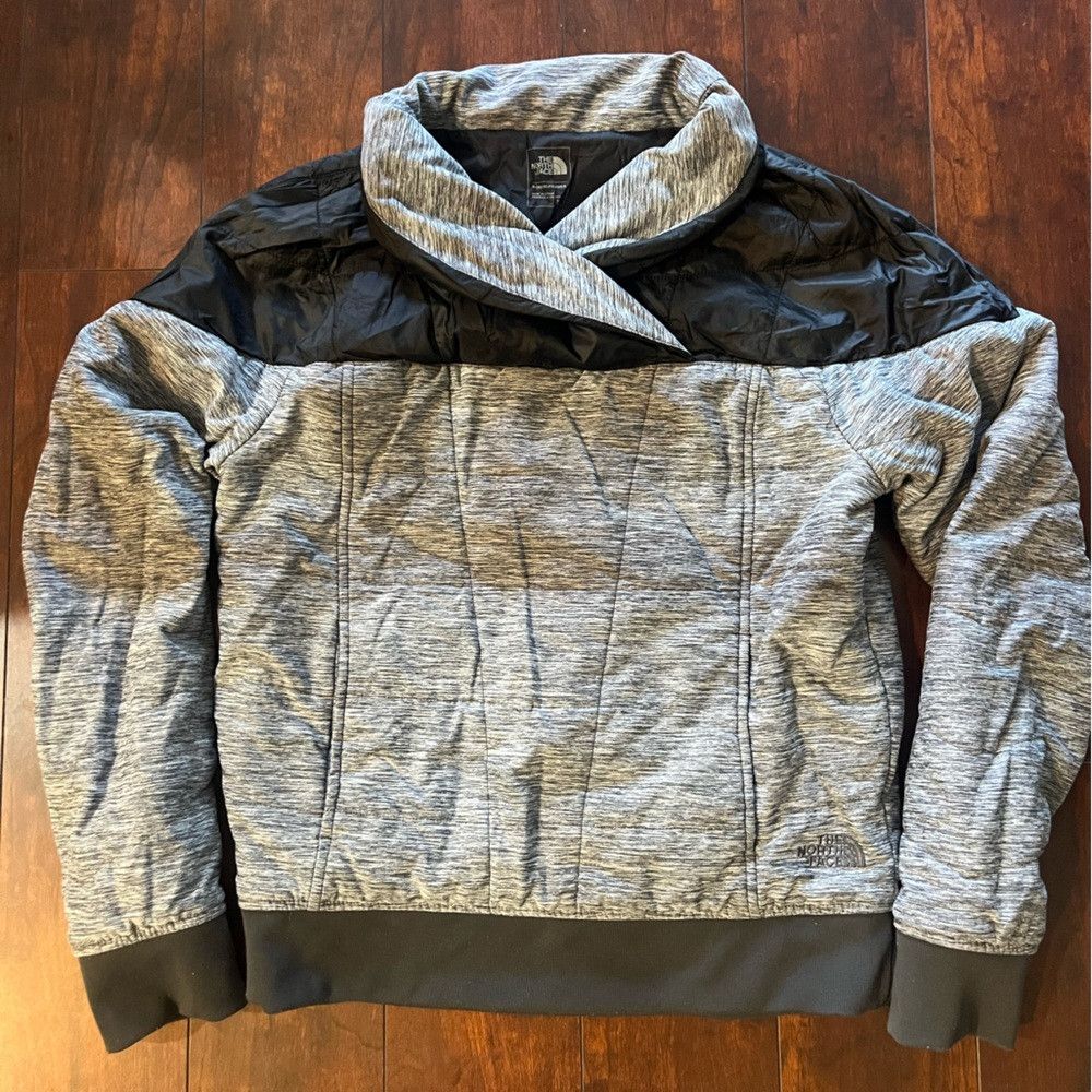 The North Face The North Face Pseudio pullover puffy jacket in gray and bl Size XS / US 0-2 / IT 36-38 - 2 Thumbnail