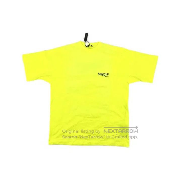 Balenciaga Balenciaga Logo Print Short Sleeve T. Size US S / EU 44-46 / 1 - 2 Thumbnail
