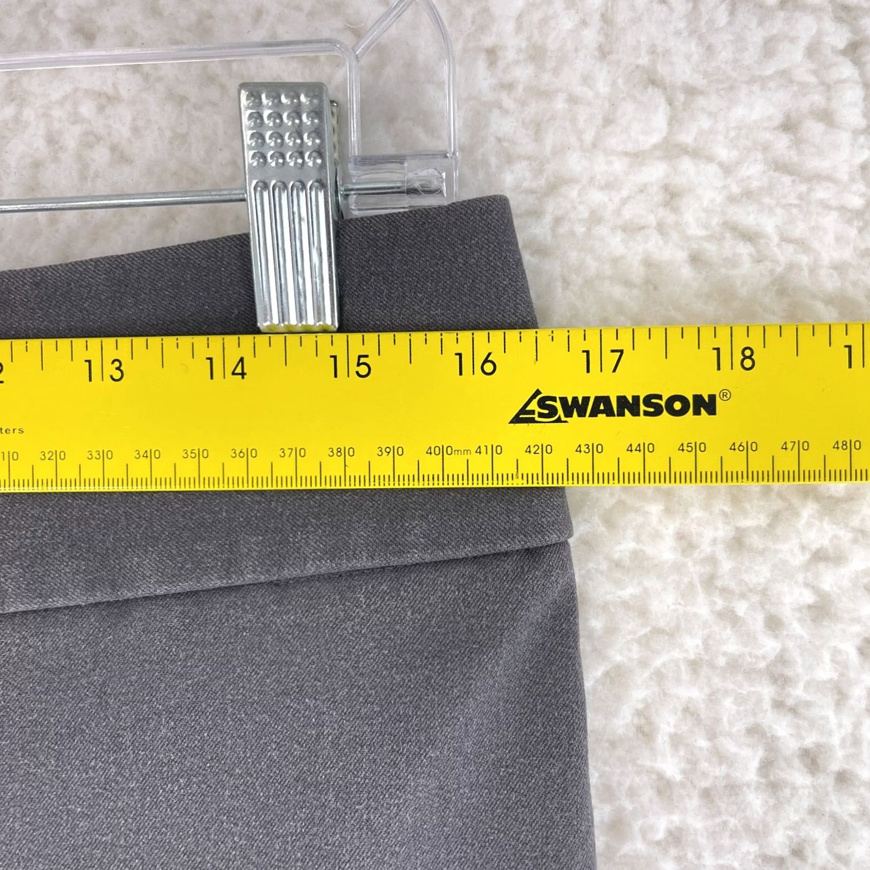 Ann Taylor Ann Taylor LOFT Julie Dress Pants Womens 6 Gray Straight Leg Mid Rise Work Dress Pants Size 28" / US 6 / IT 42 - 5 Thumbnail
