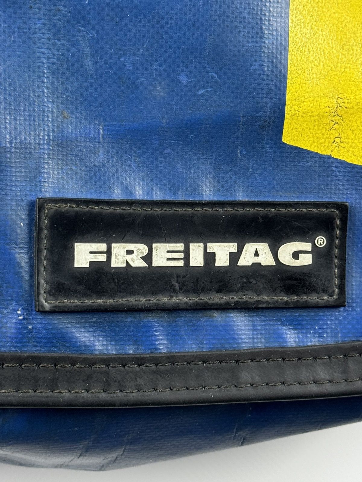 Freitag FREITAG F11 Lassie Messenger Bag Blue Yellow Recycled Truck Size ONE SIZE - 4 Thumbnail