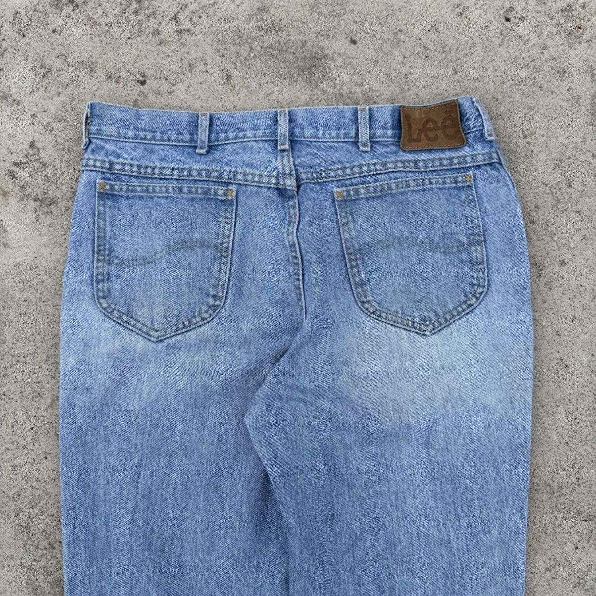 Lee × Vintage Vintage 80’s Lee Riders Jeans 36x30 Made in USA 100% Cotton Size US 36 / EU 52 - 9 Thumbnail