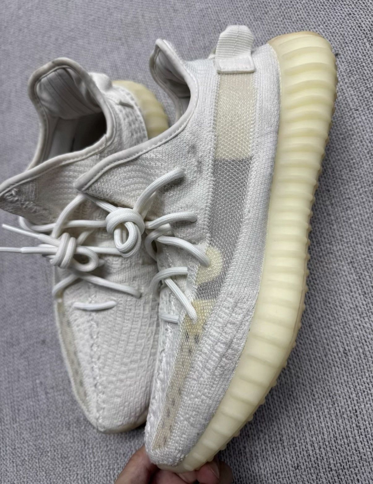 Adidas Adidas Yeezy 350 Bone 2.0,K37 Size US 9.5 / EU 42-43 - 3 Thumbnail