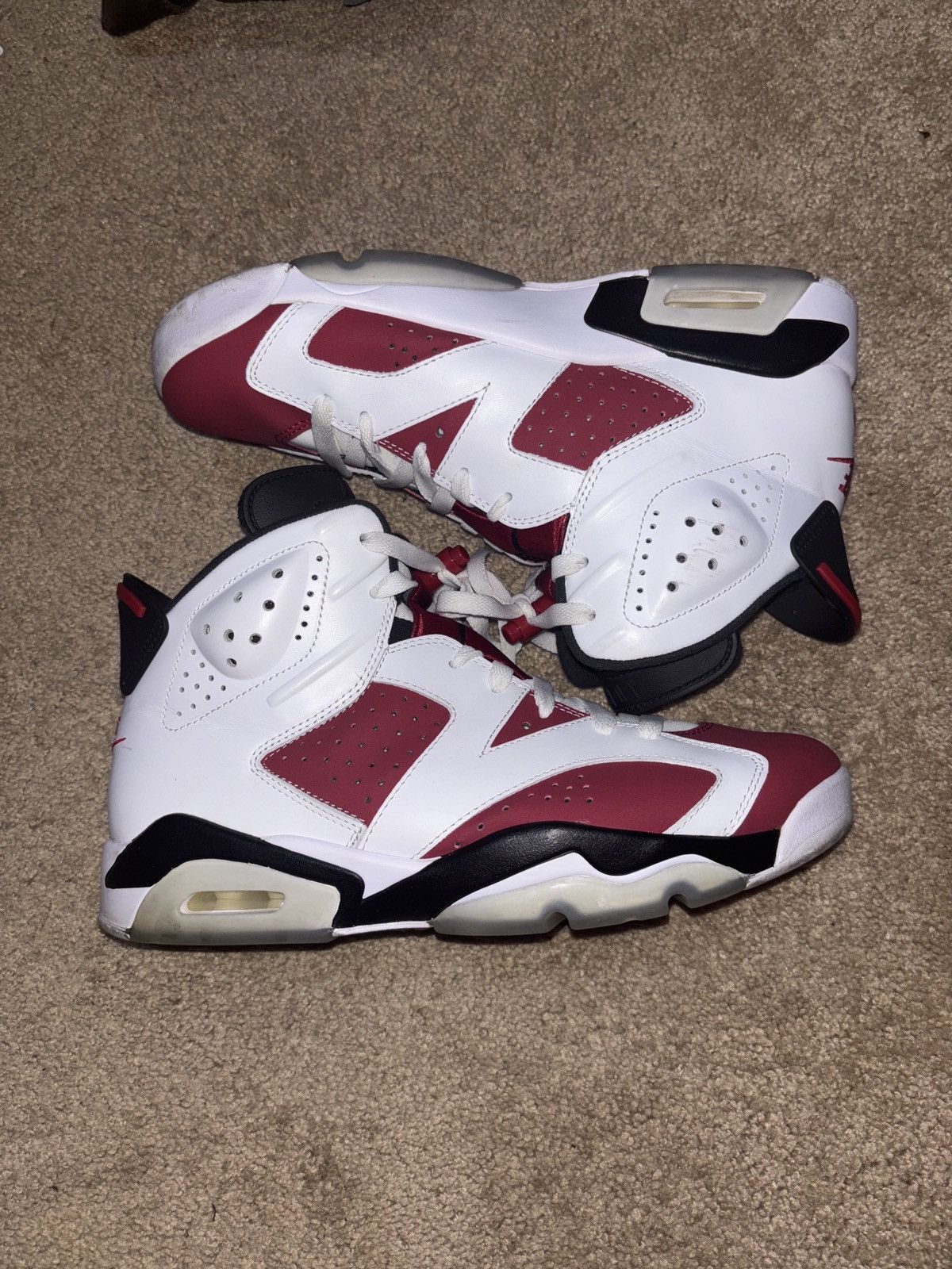 Jordan Brand Air Jordan 6 Carmine Size US 9 / EU 42 - 2 Thumbnail