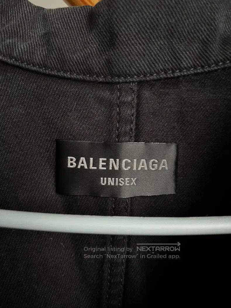 Balenciaga Balenciaga Distressed Washed Denim Jeans and Denim Jacket Size US XS / EU 42 / 0 - 4 Thumbnail