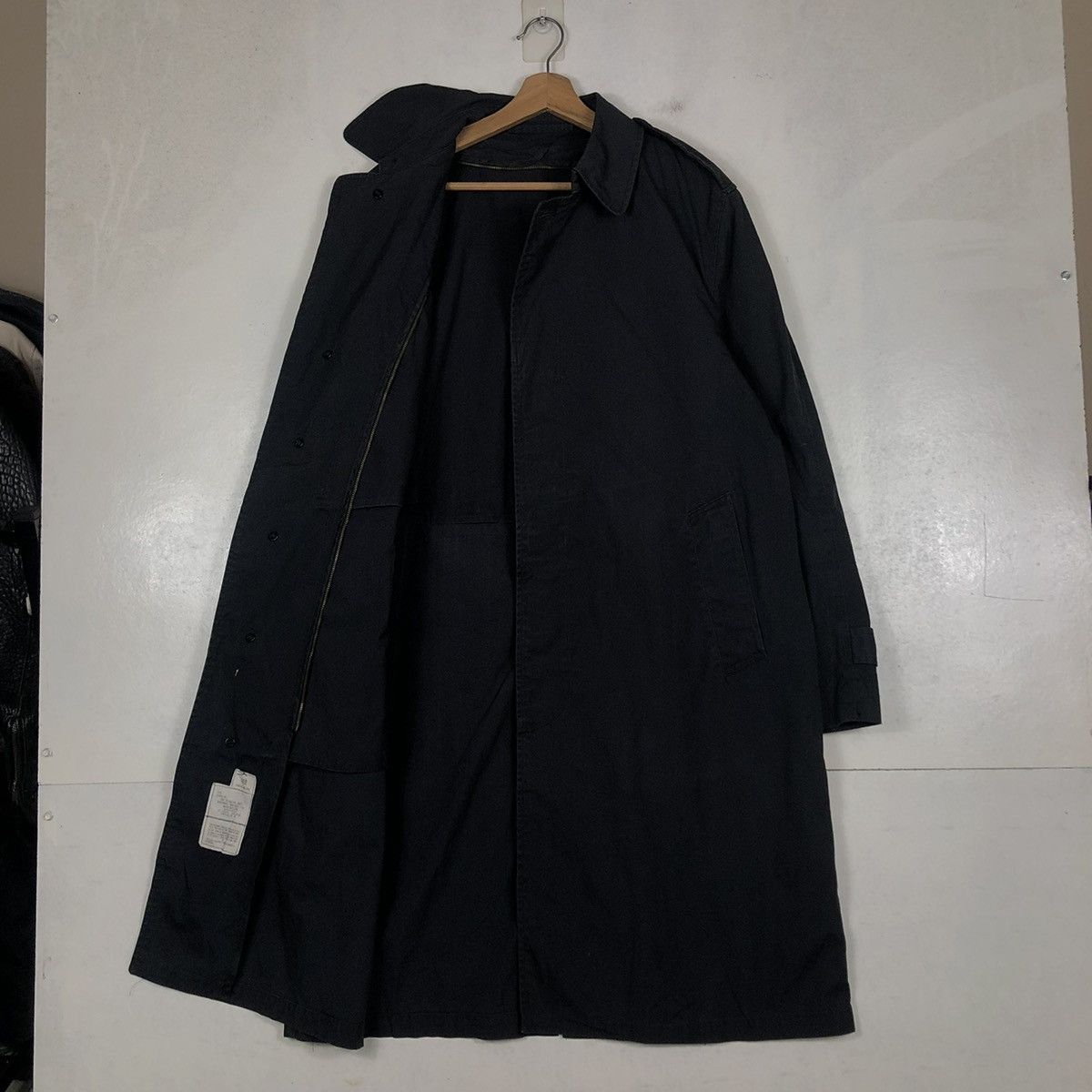 Vintage 📌TRUE VINTAGE 60's LONG BIKER JACKET MILITARY BUZZ RICKSON Size US M / EU 48-50 / 2 - 13 Thumbnail
