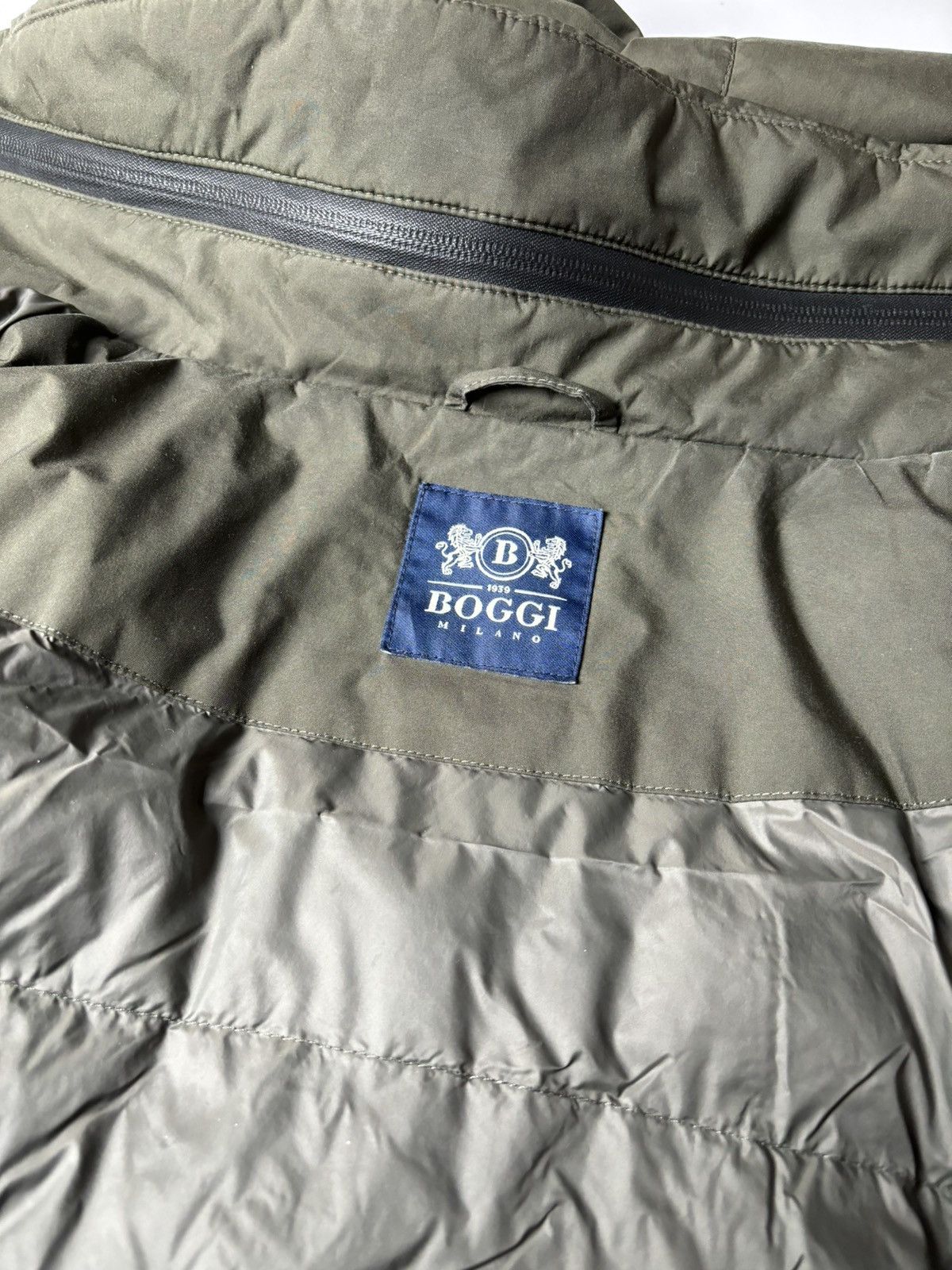 Boggi BOGGI Milano Luxury Down Full Zip Jacket size XL Size US XL / EU 56 / 4 - 5 Thumbnail