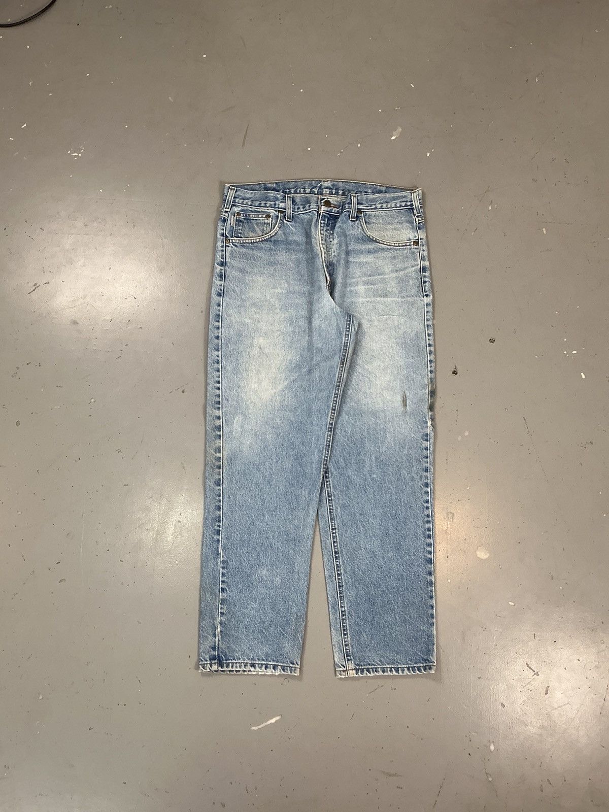 Carhartt × Vintage Vintage Carhartt b11 DST straight fit denim Size US 36 / EU 52 - 1 Thumbnail