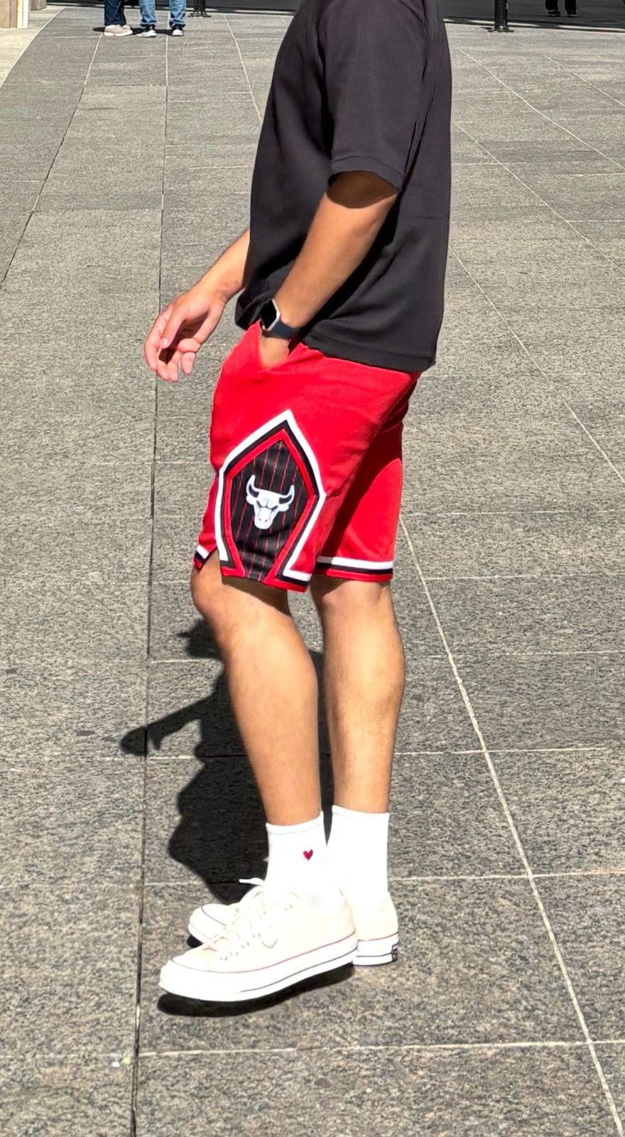 NBA Chicago Bulls Nike NBA shorts - large (more like medium) Size US 32 / EU 48 - 10 Thumbnail