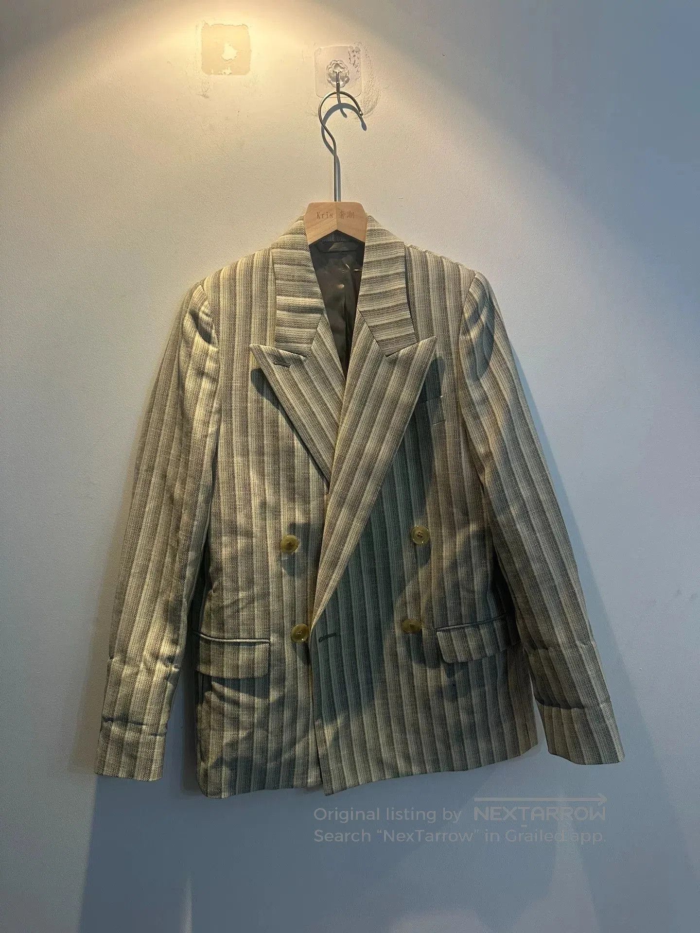 gray striped double.