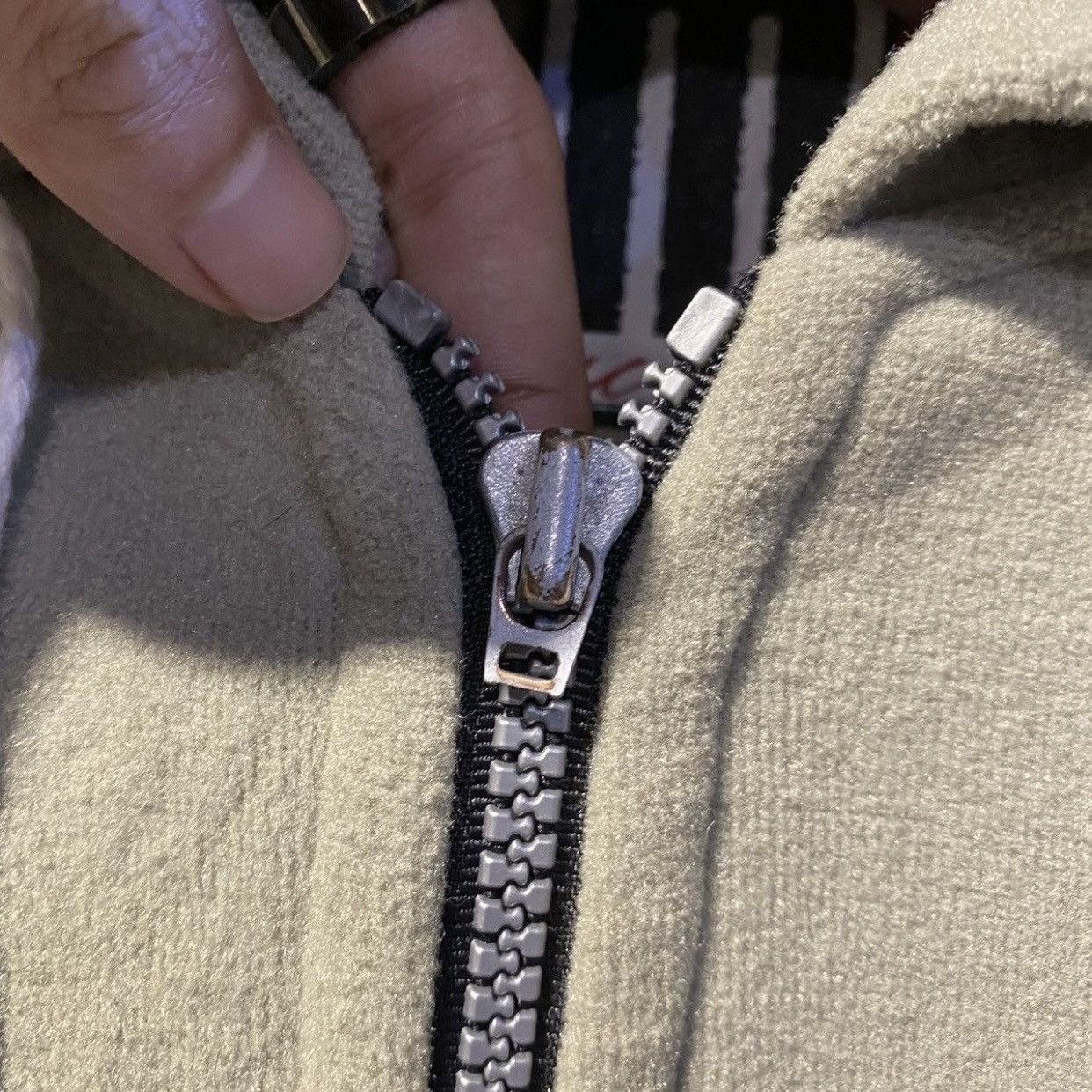 Mecca × Vintage Mecca Usa Vintage Big Logo Embroidered Zipper Hoodies Size US XL / EU 56 / 4 - 8 Thumbnail