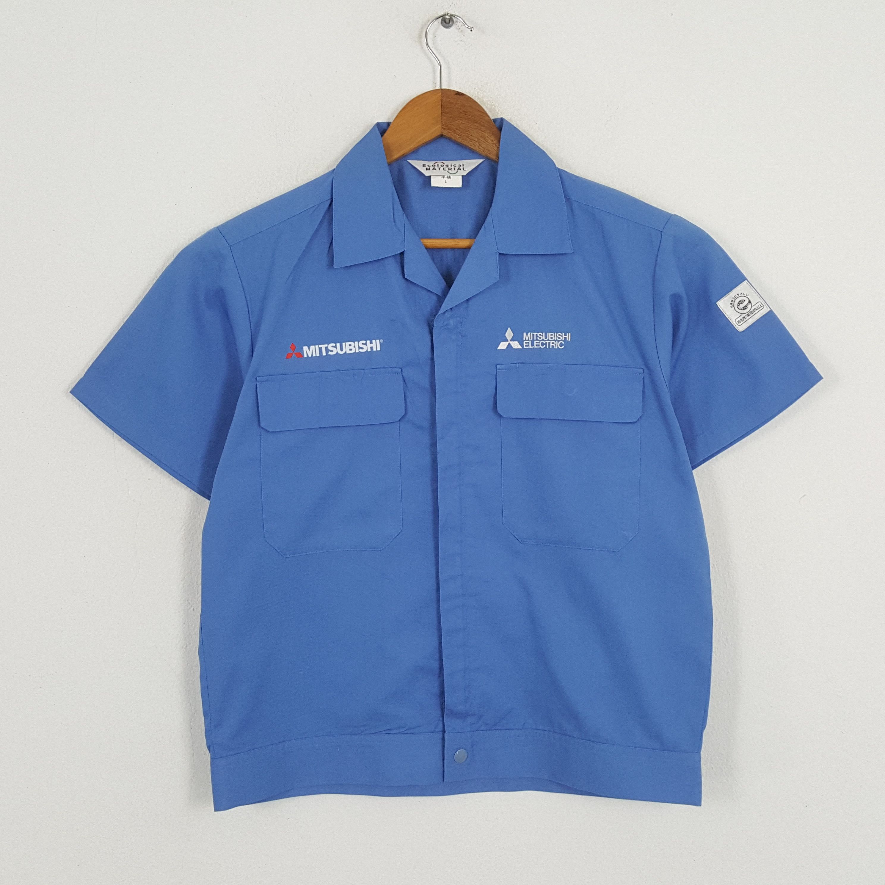 Vintage Vintage MITSUBISHI Japanese Motorsports Racing Shirt Size US M / EU 48-50 / 2 - 3 Thumbnail