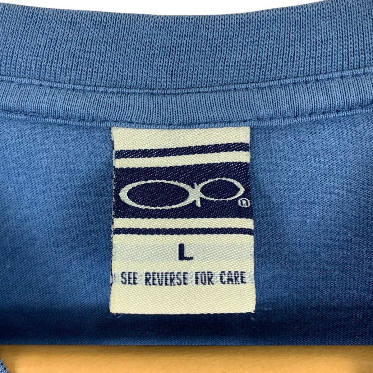 Ocean Pacific Vintage 90s OP OCEAN PACIFIC Surf Brand Blue Short Shirt Size US L / EU 52-54 / 3 - 5 Thumbnail