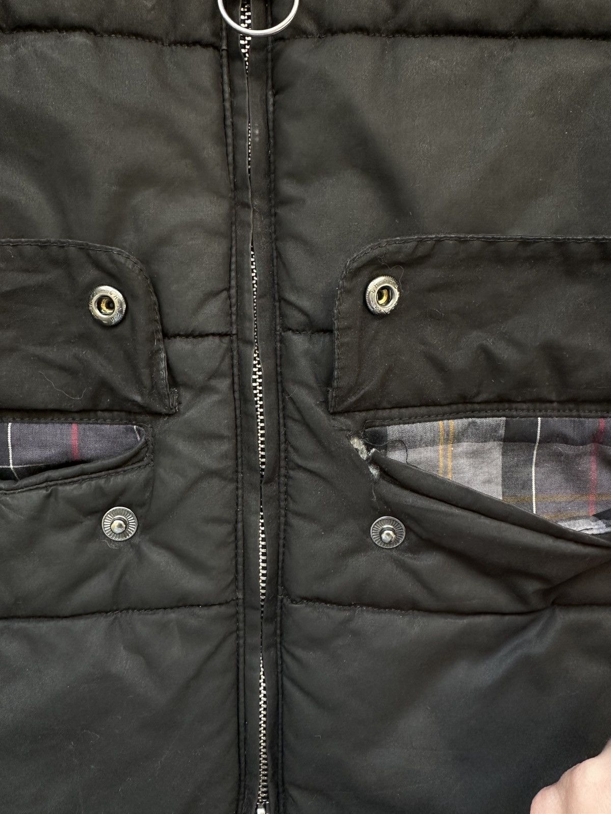 Barbour Barbour International Waxed Gilet Womens Size S / US 4 / IT 40 - 6 Thumbnail