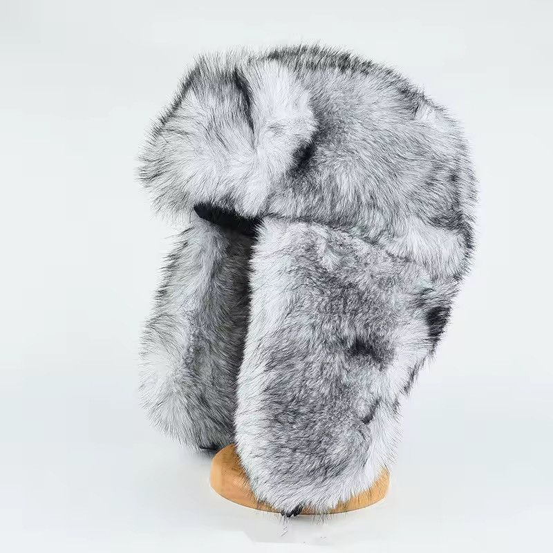 Other Streetwear Fur Fluffy Warm Trapper Russian Hat Size ONE SIZE - 6 Thumbnail