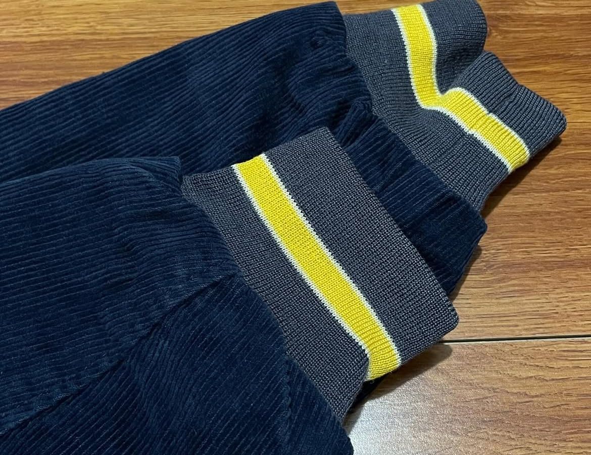 Toyo Enterprises 2000s Style Eyes SE10736 Needlework Stadium Corduroy Jacket Size US M / EU 48-50 / 2 - 6 Thumbnail