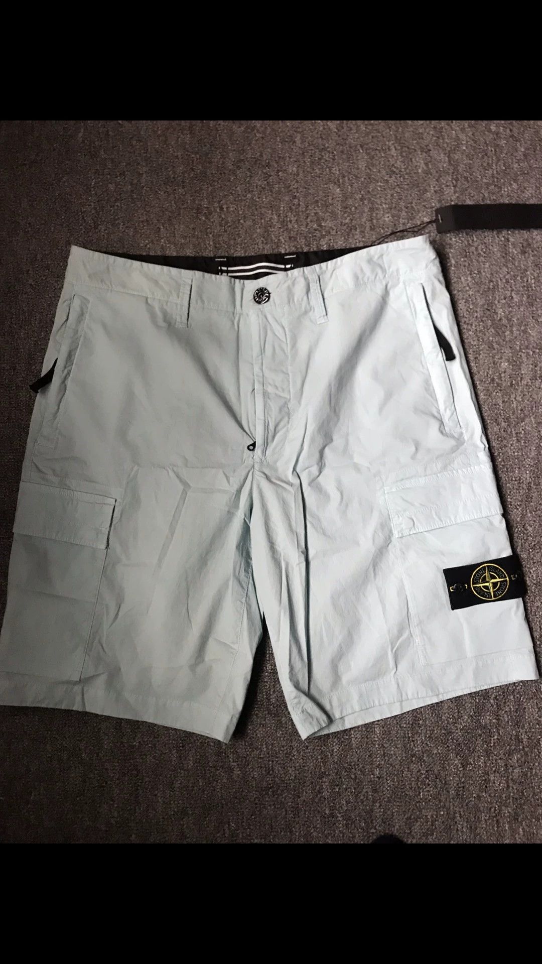 Stone Island Stone Island New 33 100% Cotton Summer Work Short Size US 33 - 1 Thumbnail